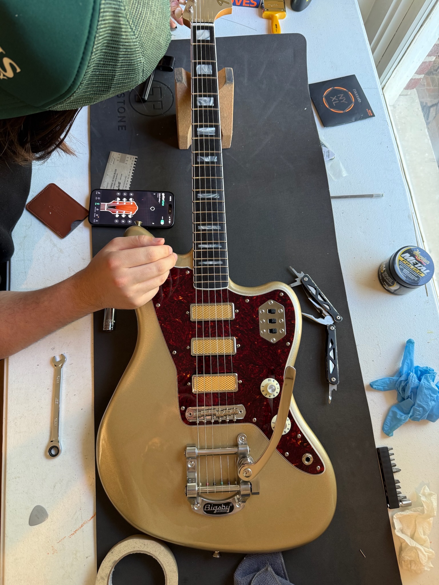 Guitar after service